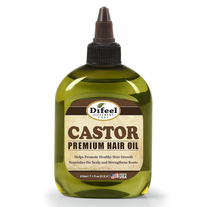 Castor Oil Premium-Nutre, fortalece y revitaliza tu cabello desde la raíz 100% Efectivo