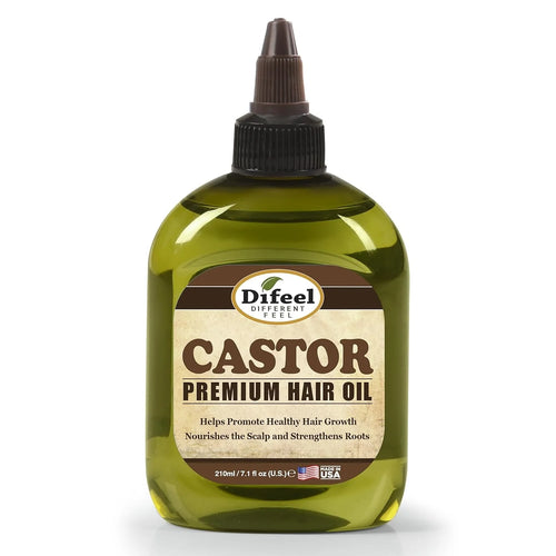 Castor Oil Premium-Nutre, fortalece y revitaliza tu cabello desde la raíz 100% Efectivo